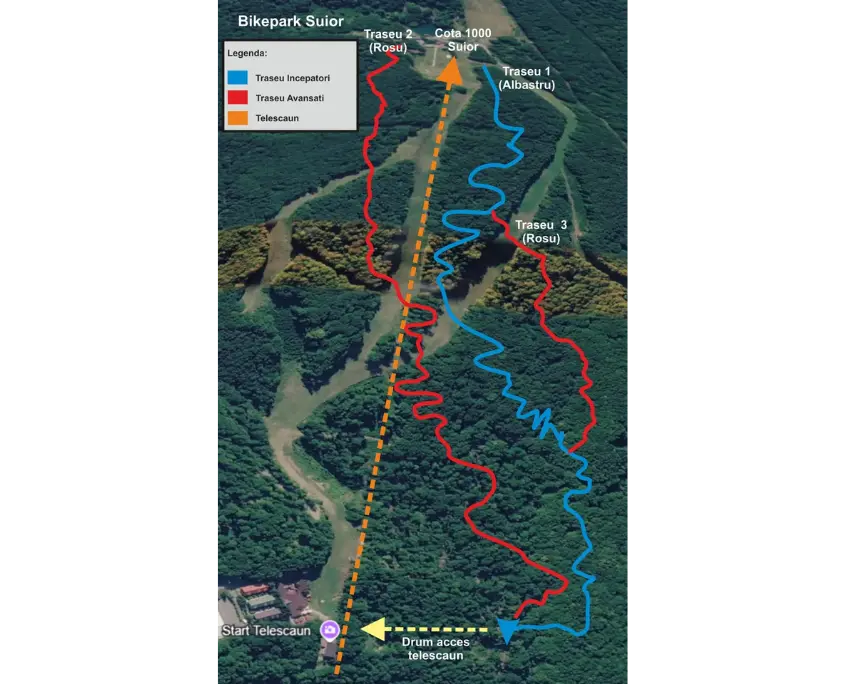 bike park trasee
